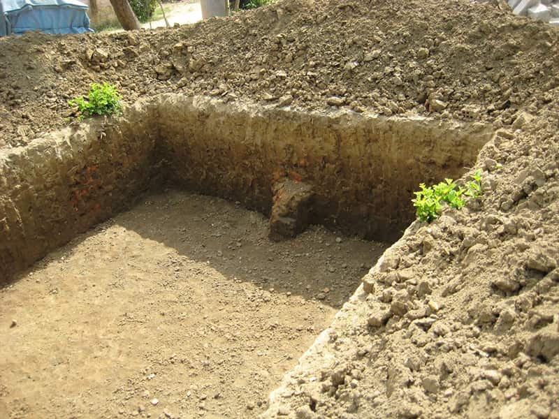 Tiêu chuẩn đào đất hố móng trong xây dựng công trình