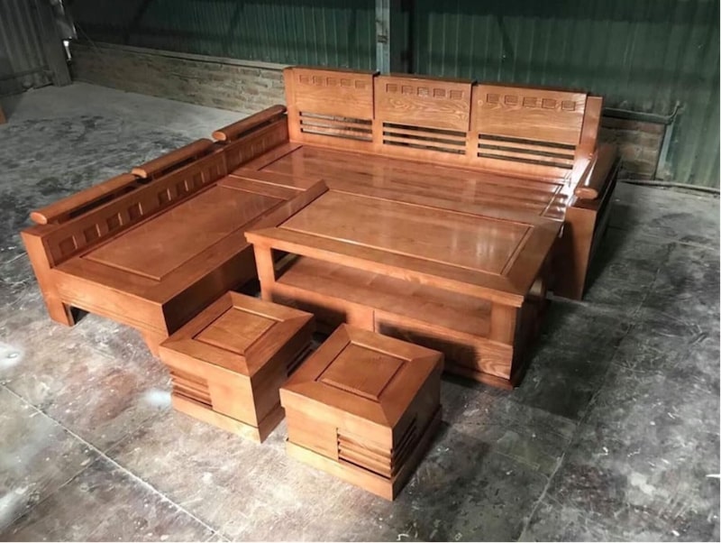 bàn ghế gỗ phòng khách đồng kỵ